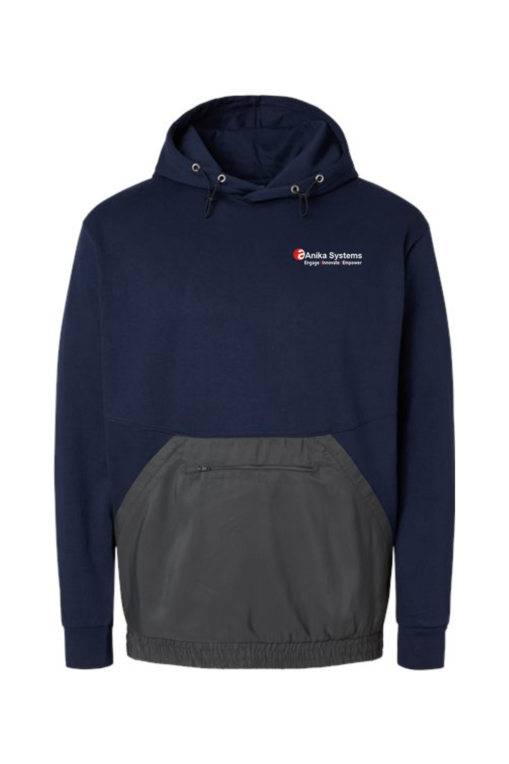 Men's Media Hooded Sweatshirt - Image 3