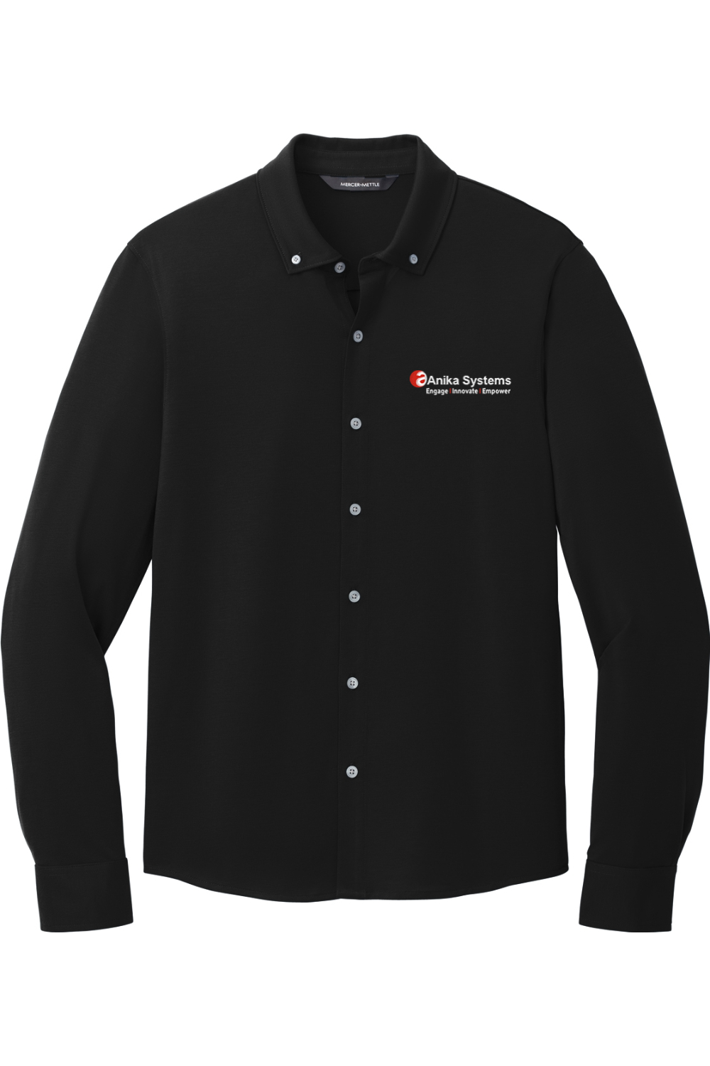 Men's Stretch Jersey Long Sleeve Shirt - Image 2