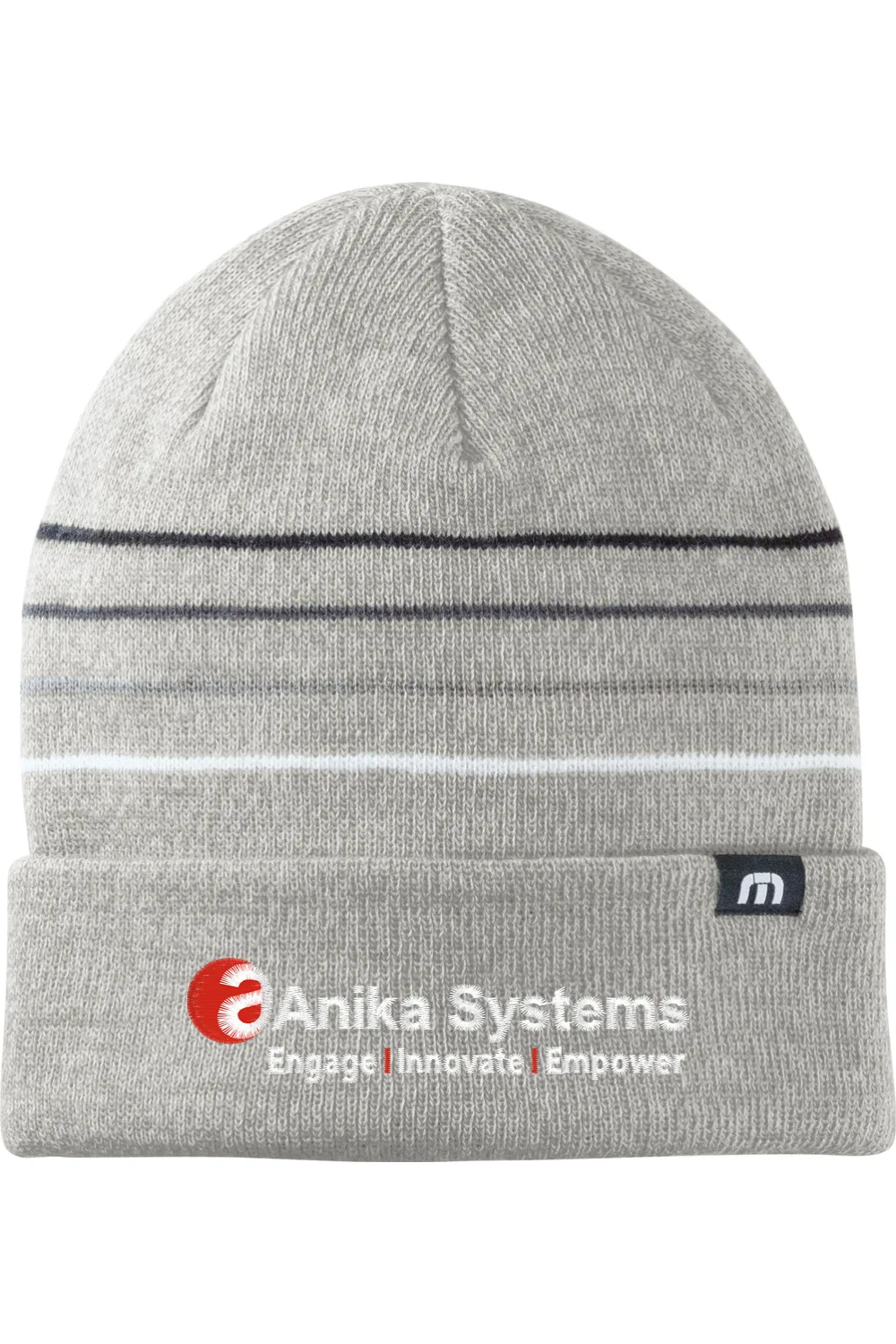 Alternative view of Striped Cuffed Beanie